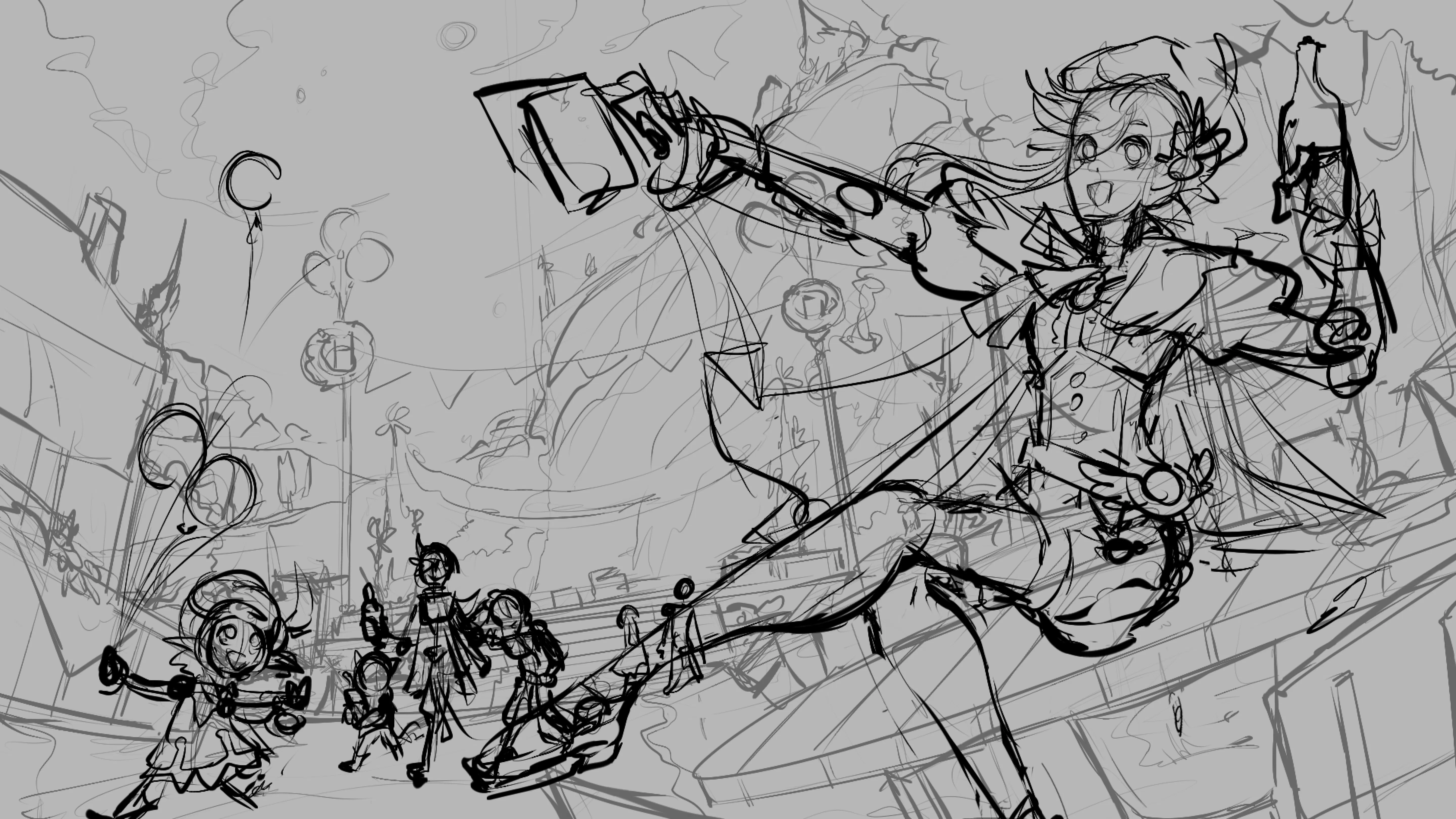 Venti at the wine festival Genshin Impact HoYoLAB