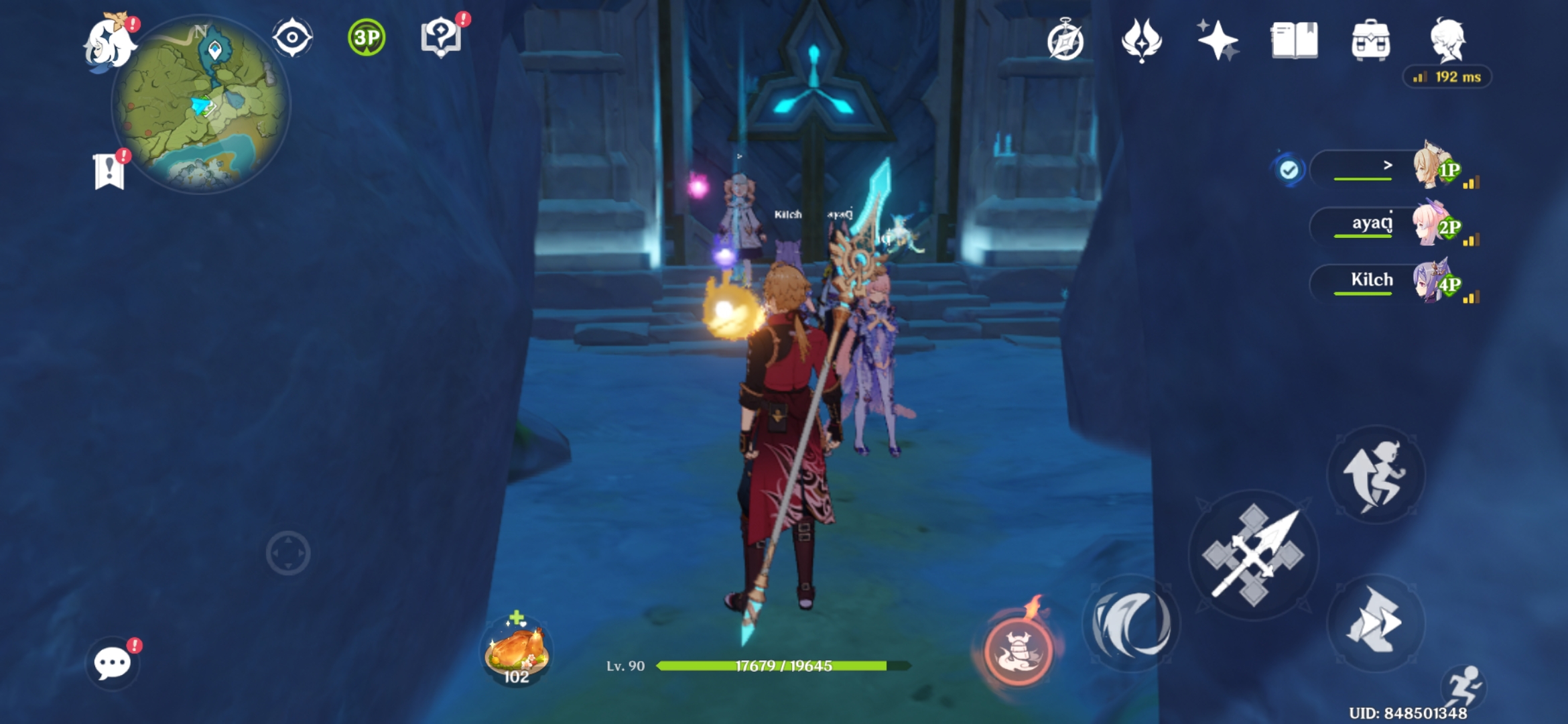 5 people in coop Genshin Impact HoYoLAB