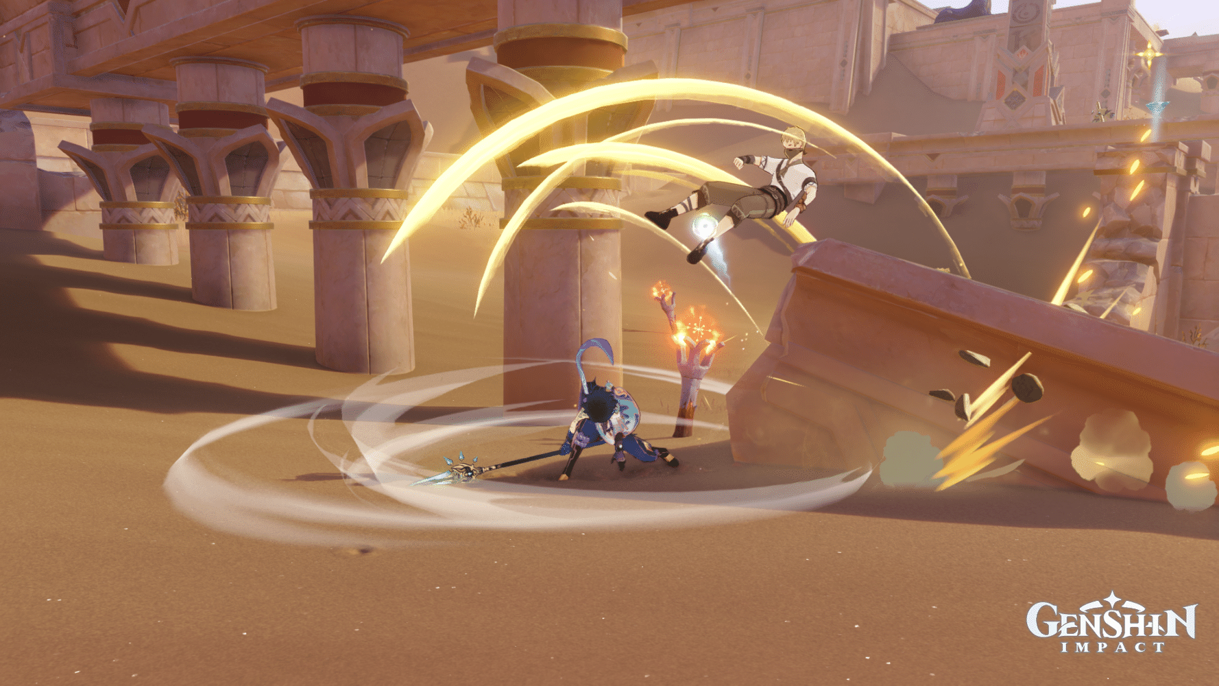 Movements and Motions in the Sand October 3rd Genshin Impact HoYoLAB