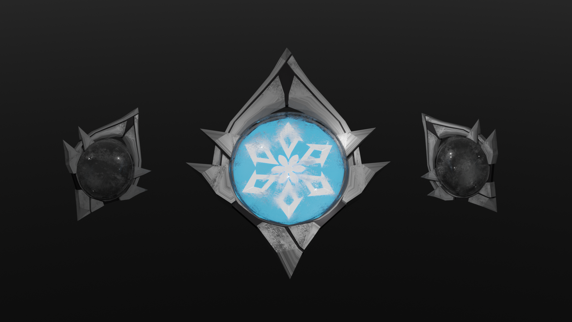 Cryo Vision 3d model (to see it in full detail click on the picture) Genshin Impact HoYoLAB