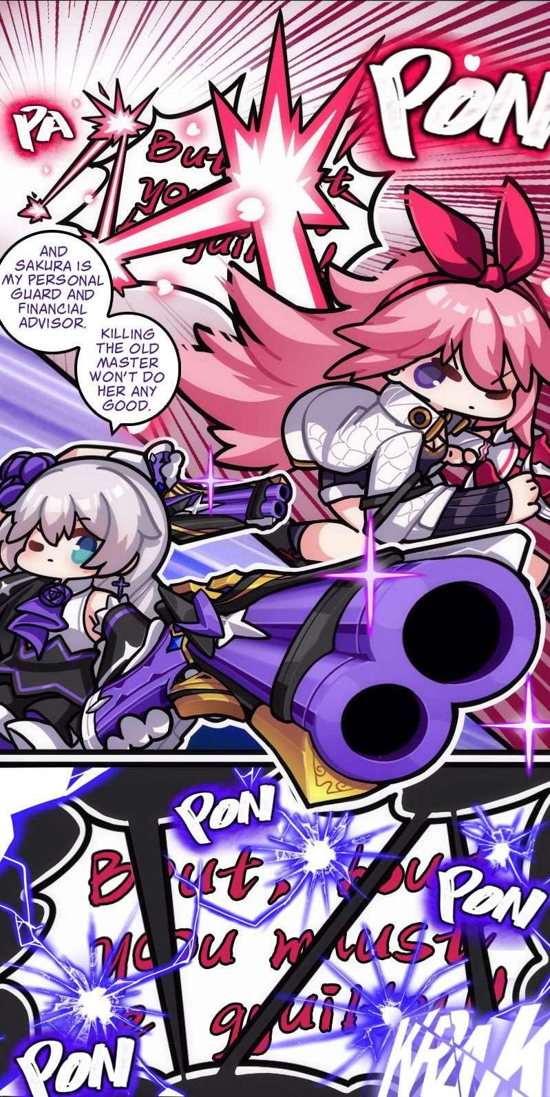 Otto Suffers, KALLEN X SAKURA CONFIRMED, Girl Punk World? (Gemina ...