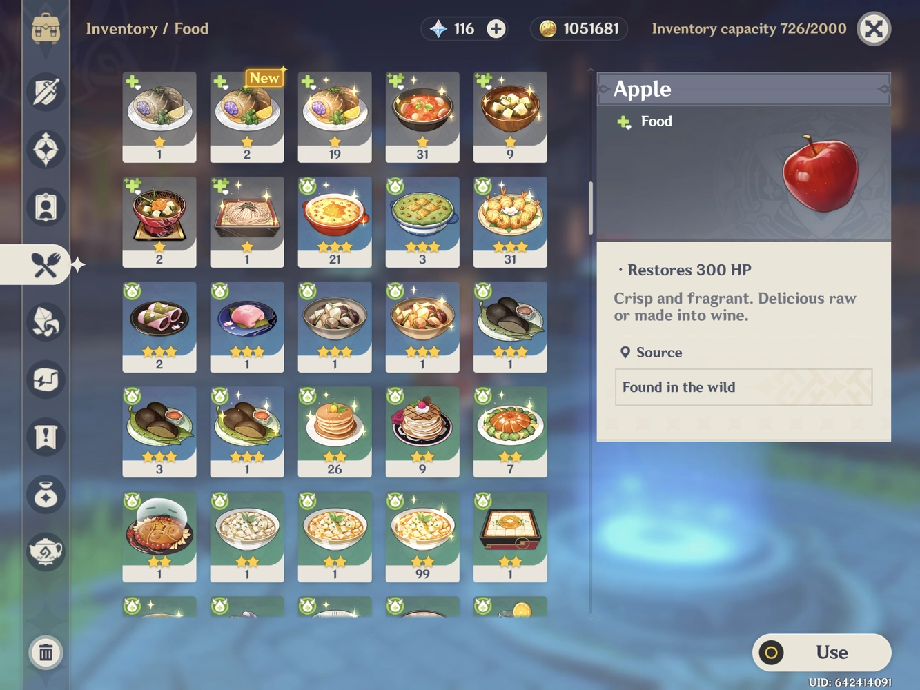 Food… Genshin Impact | HoYoLAB