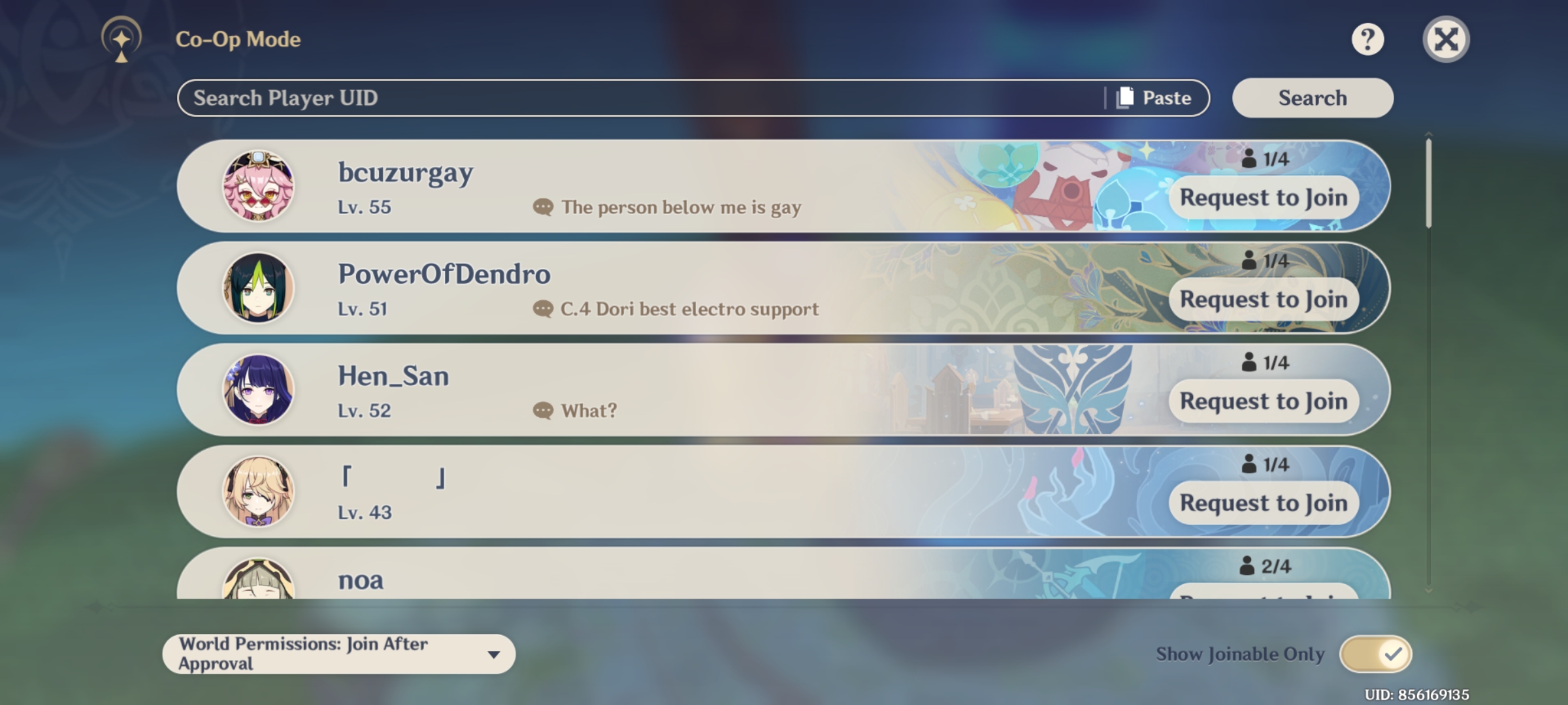 signatures Genshin Impact HoYoLAB