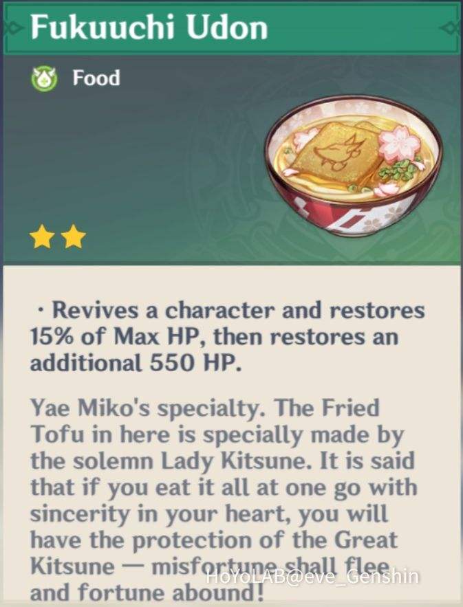 Yae Miko Udon Genshin Impact HoYoLAB