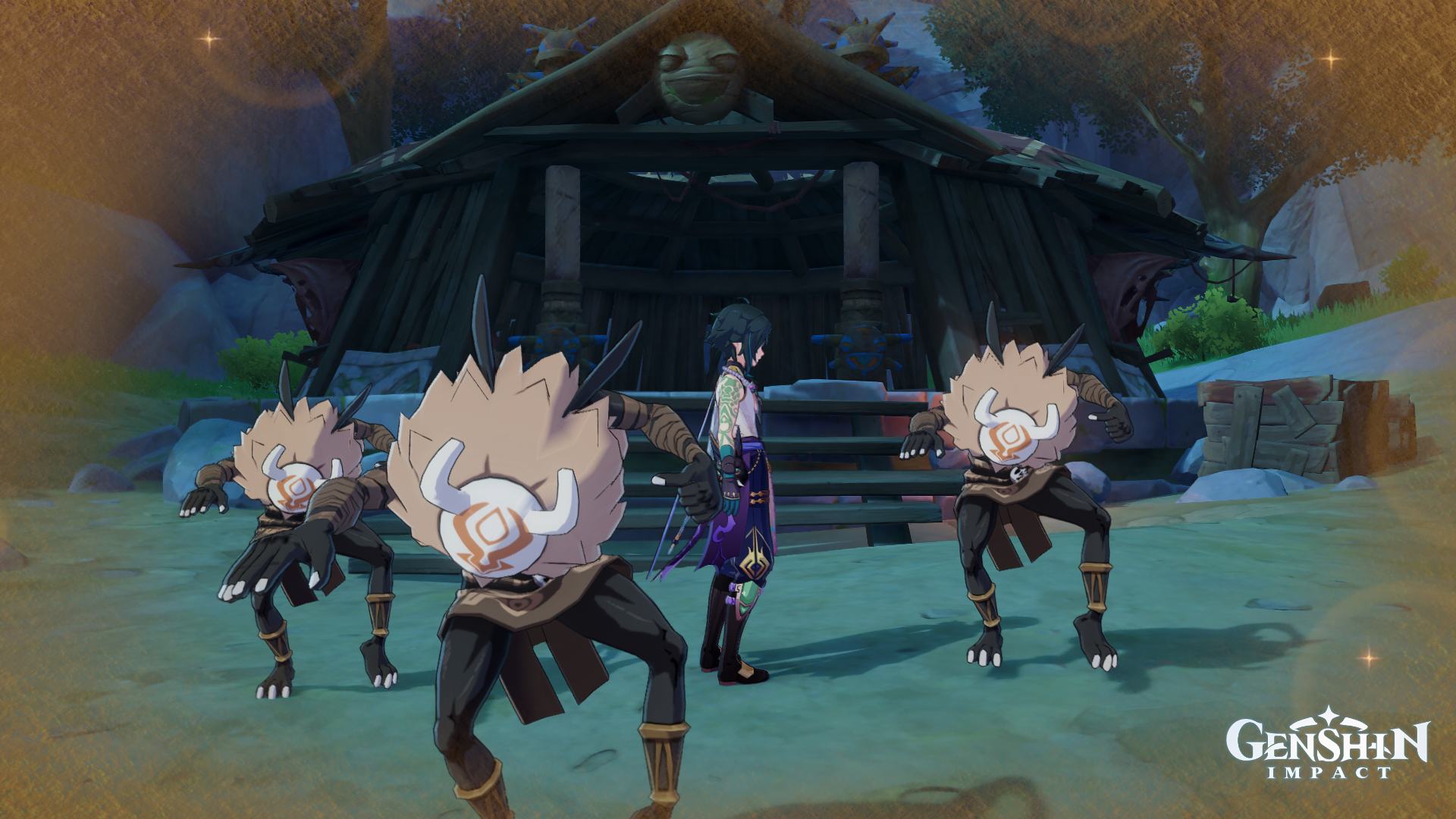 Just chilling with the boy's Genshin Impact | HoYoLAB