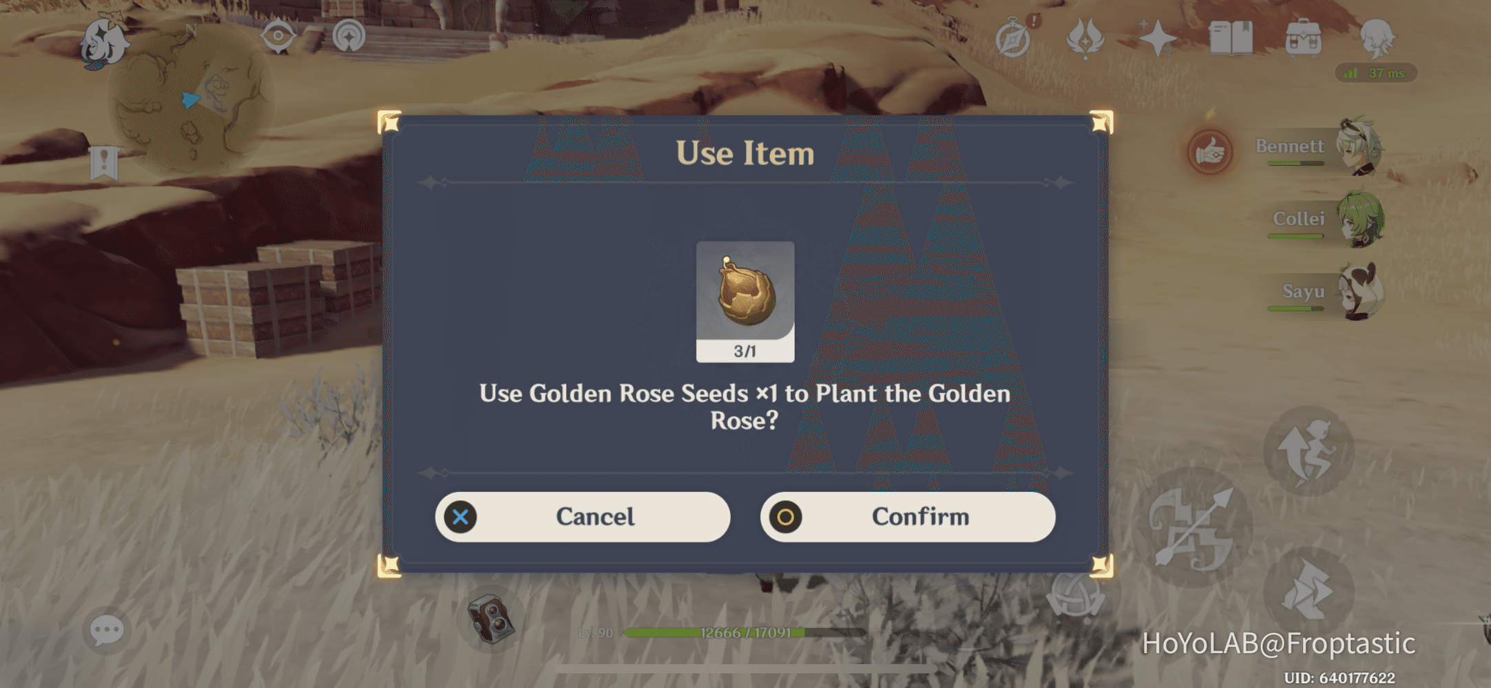 Hidden Quest to Recieve 90 PRIMOGEMS and a Teapot Furnishing Genshin