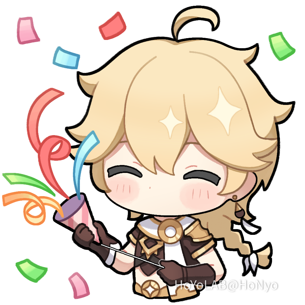 2nd Anniversary Emoji ③(空） Genshin Impact HoYoLAB
