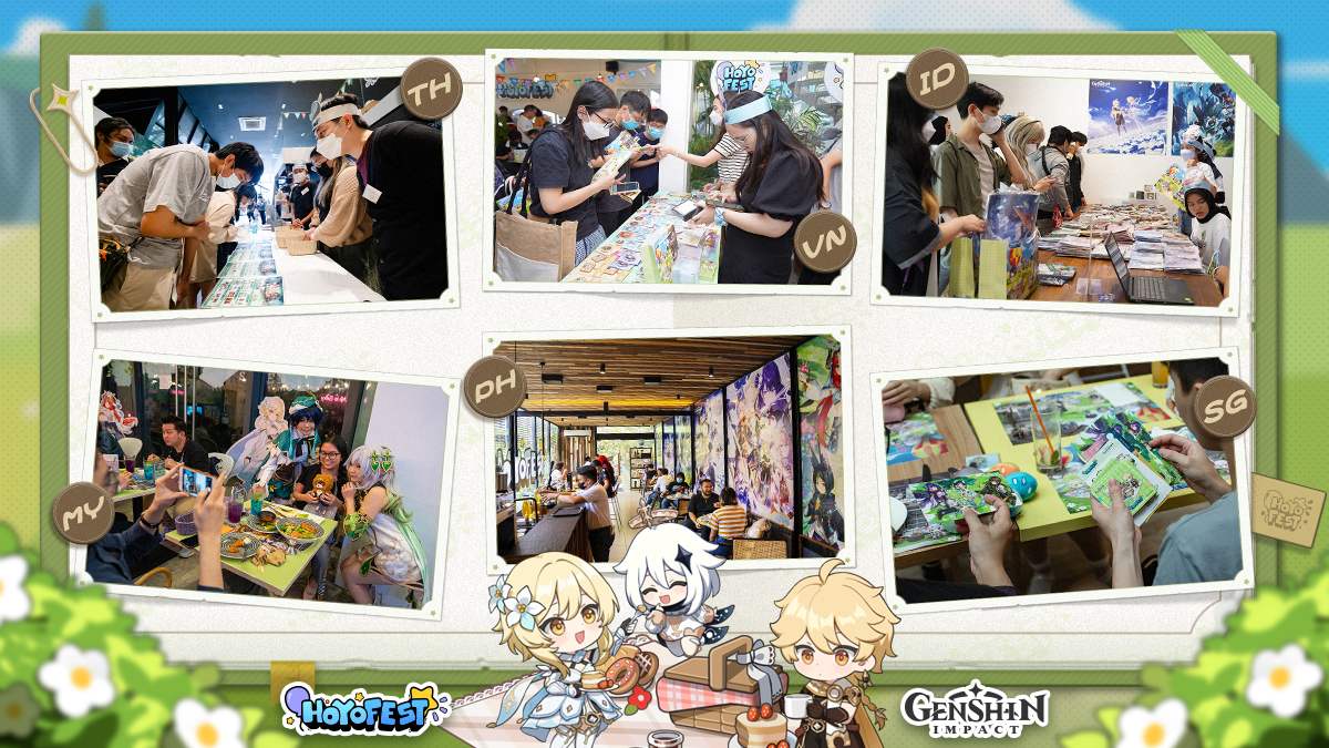 HoYo FEST SEA Genshin Impact Offline Themed Cafés Review | Genshin Impact |  HoYoLAB