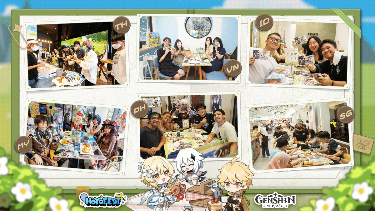 HoYo FEST SEA Genshin Impact Offline Themed Cafés Review | Genshin Impact |  HoYoLAB
