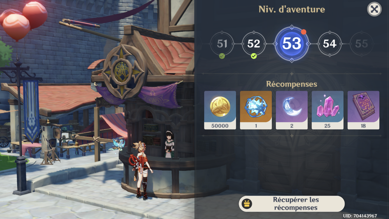 Level 53 Complete Aaannnnnddddddd level 53 ! Genshin Impact | HoYoLAB
