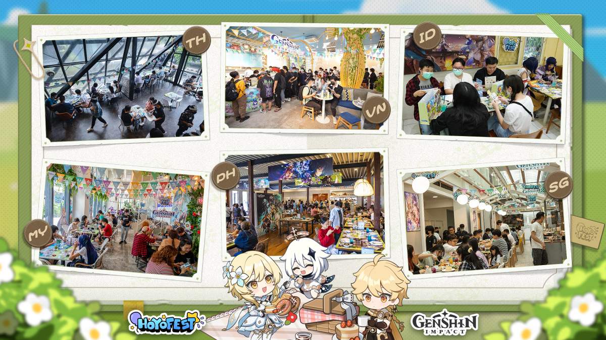 HoYo FEST SEA Genshin Impact Offline Themed Cafés Review | Genshin Impact |  HoYoLAB