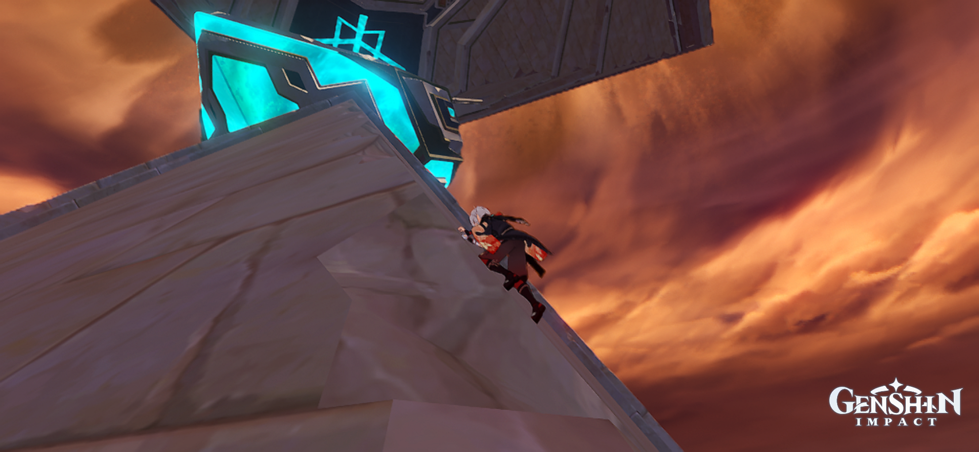 Climb the pyramid! You’ll find a dendroculus Genshin Impact HoYoLAB