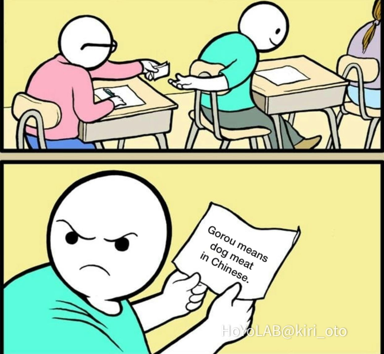 Genshin Memes #1 Genshin Impact | HoYoLAB, image size:1242x1143