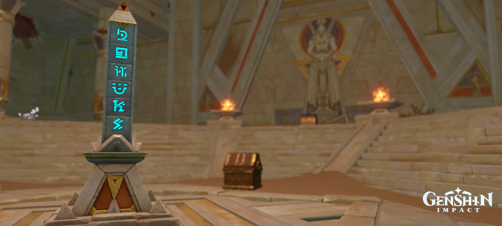 Desert Ruins of Sumeru - the Primal Obelisk Genshin Impact | HoYoLAB