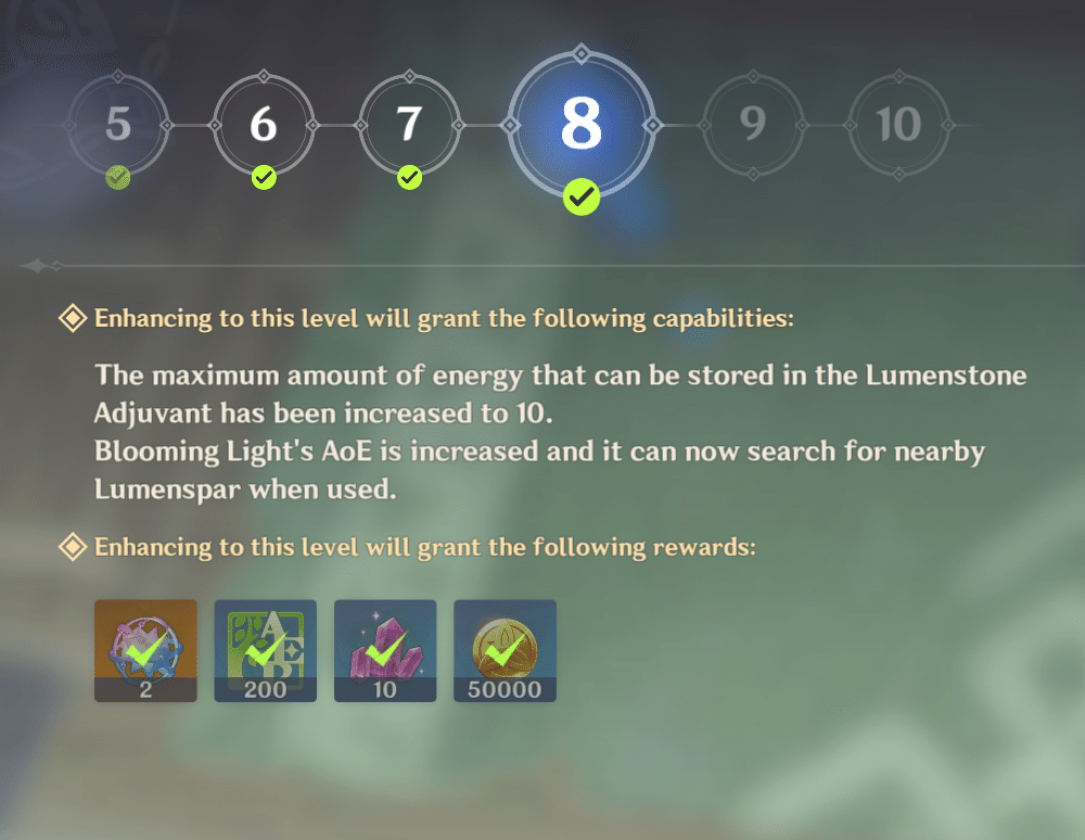 The lumenspar rewards are so good genshin impact hoyolab