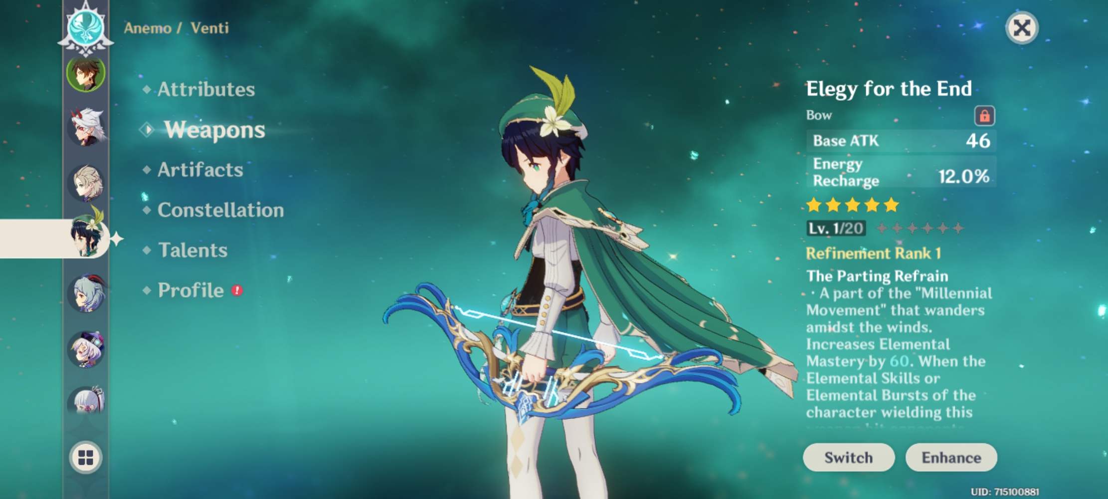 The best banner Genshin Impact HoYoLAB