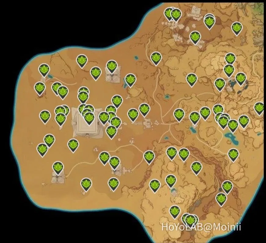 Sumeru desert part dendroculus location Genshin Impact | HoYoLAB