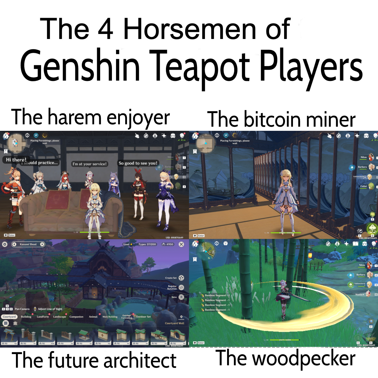 The 4 Types of Genshin Teapot Mains Genshin Impact HoYoLAB
