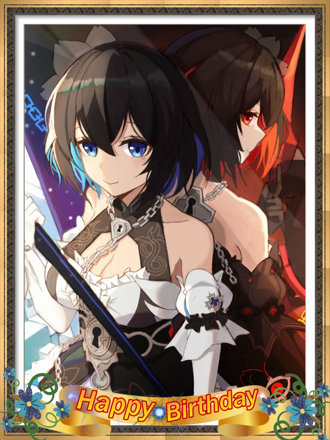Happy Birthday: Seele and Veliona Honkai Impact 3rd | HoYoLAB