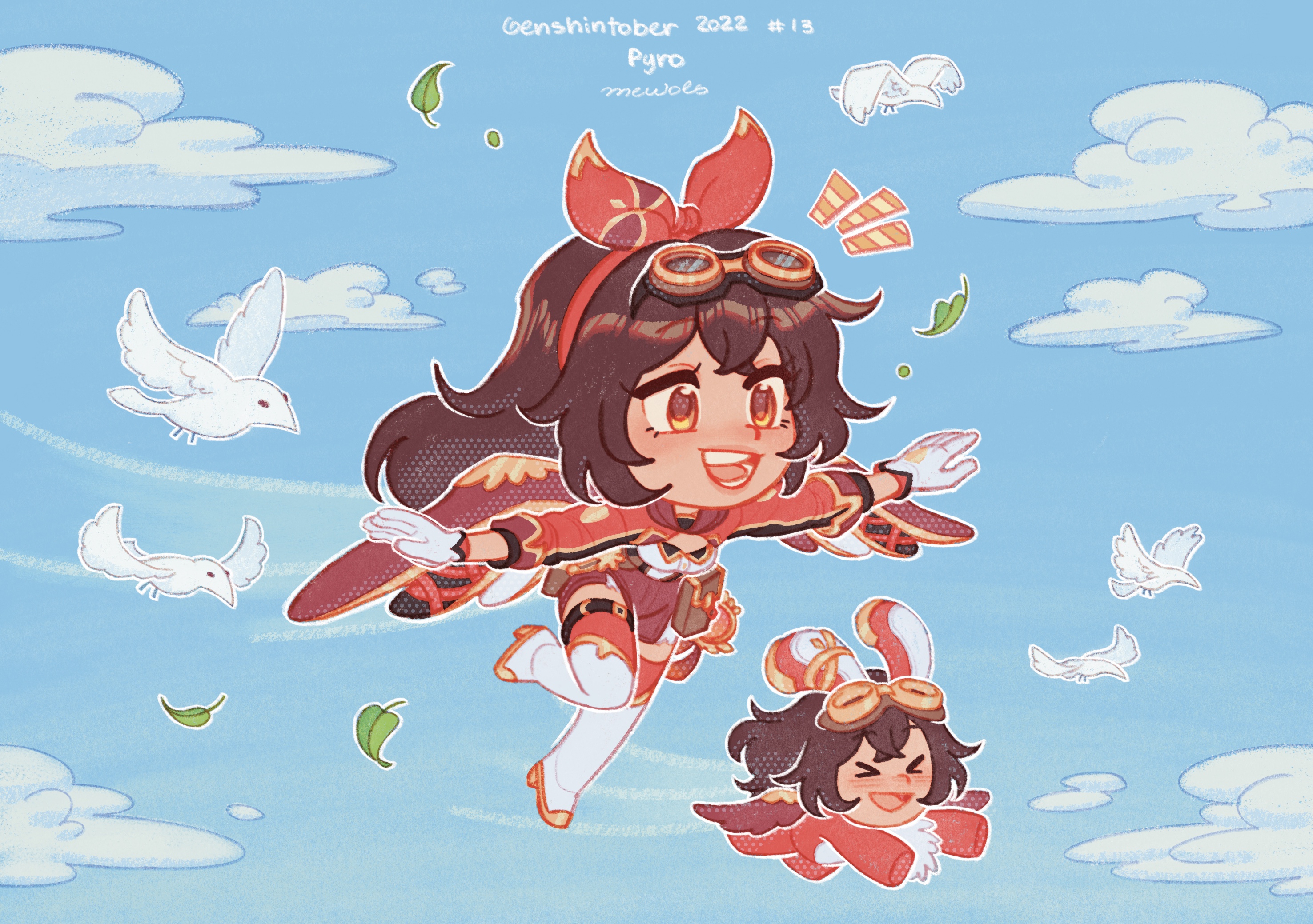 Genshintober day 13: Pyro! [ENG & PT-BR] Genshin Impact | HoYoLAB