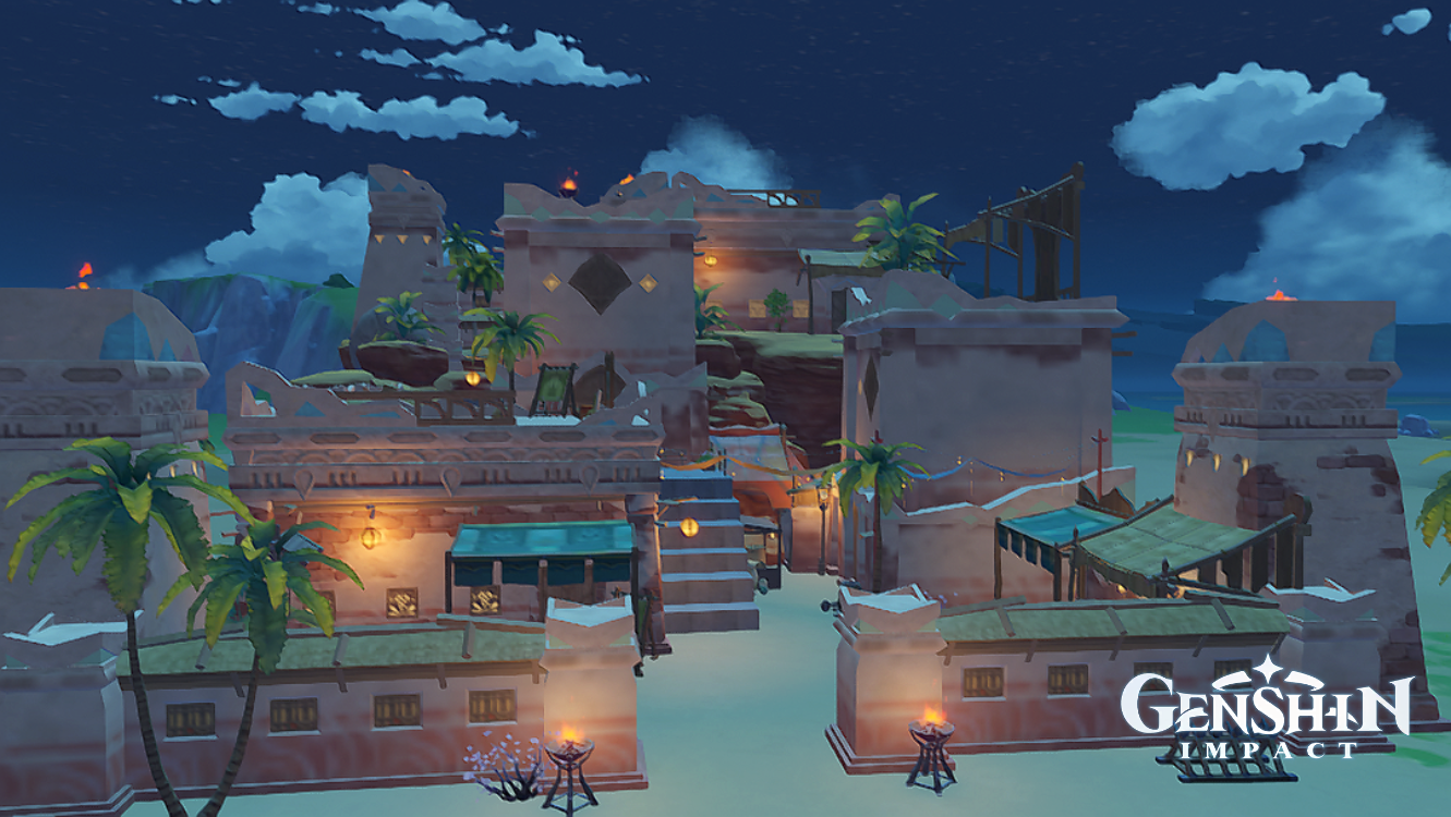 Desert sumeru Teapot city Genshin Impact HoYoLAB