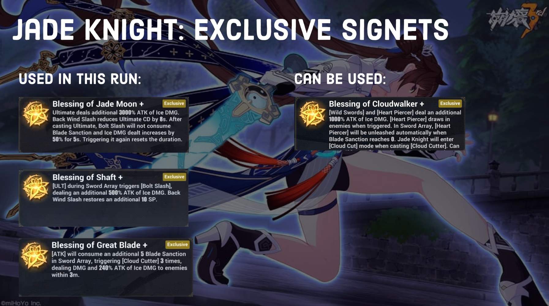 [HI3 6.1 Beta] Jade Knight in Elysian Realm Honkai Impact 3rd | HoYoLAB