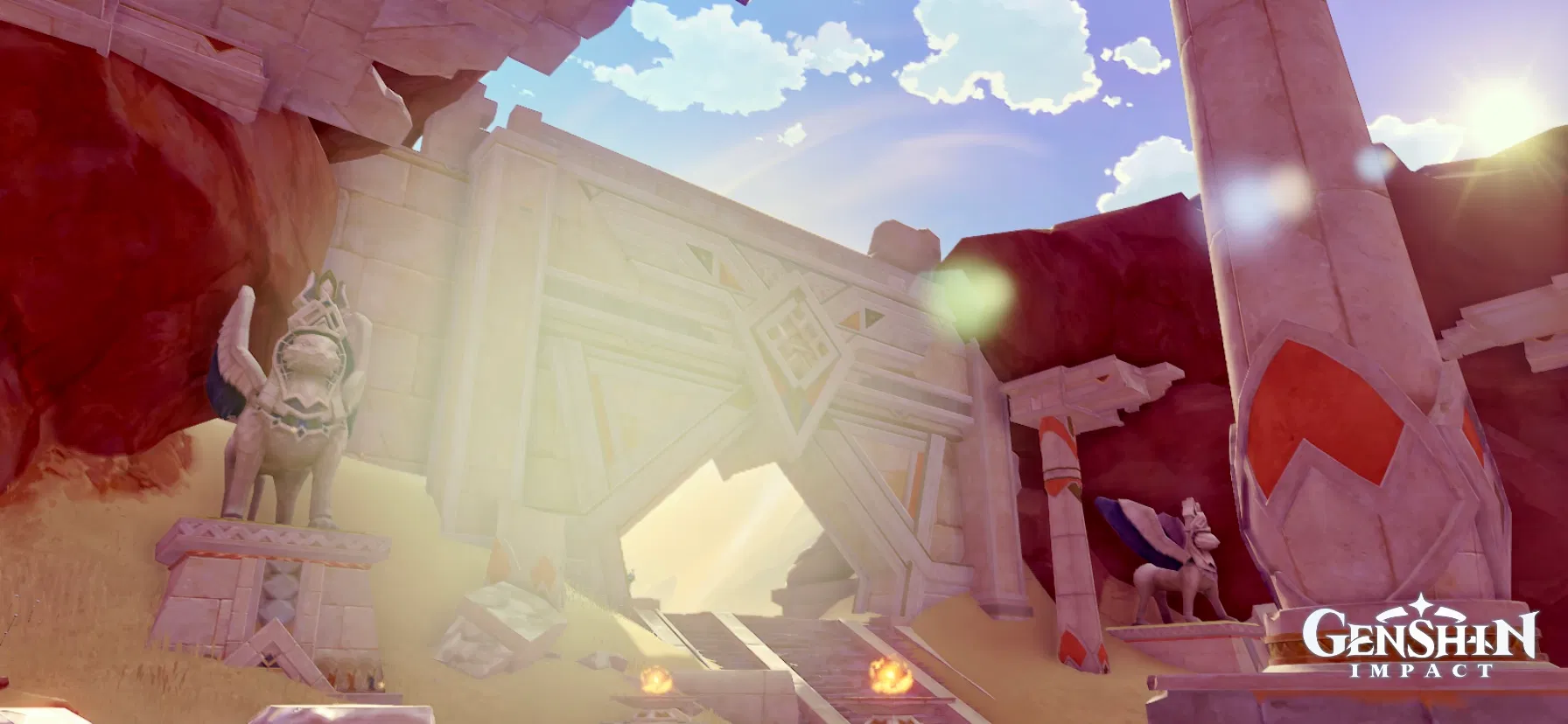 Desert Temples Golden Slumber Genshin Impact HoYoLAB