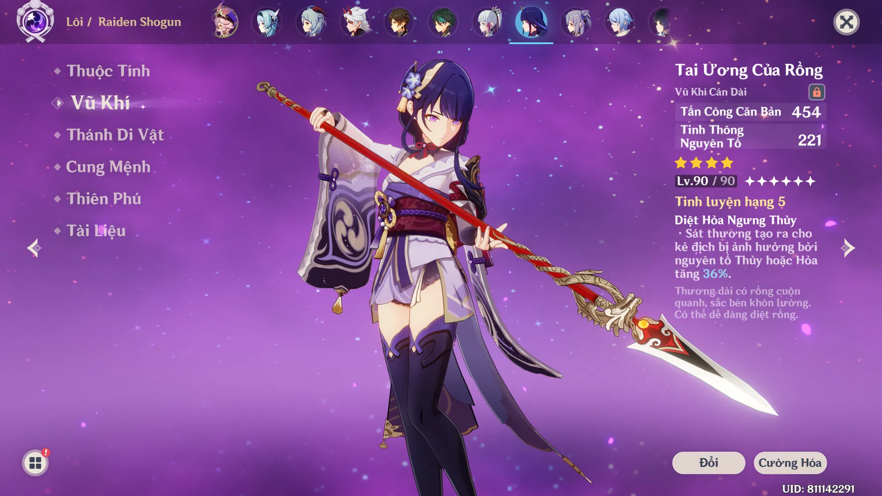 [Chiến lược 3.1] Hướng dẫn team Raiden siêu nở rộ bá đạo - 1 Hạt 35K ...