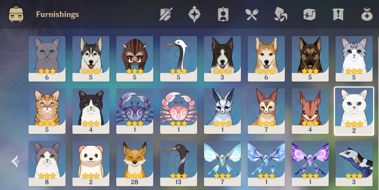 Animals Genshin Impact HoYoLAB