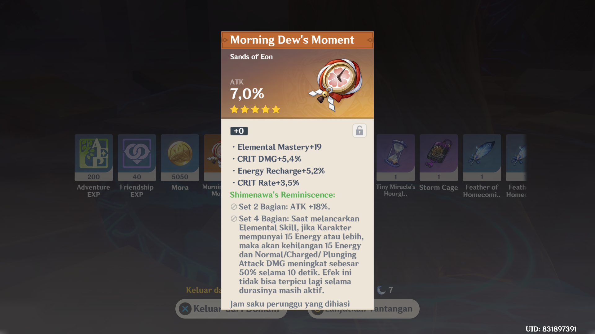 farming berabad abad baru dapet kayak ginian Genshin Impact HoYoLAB