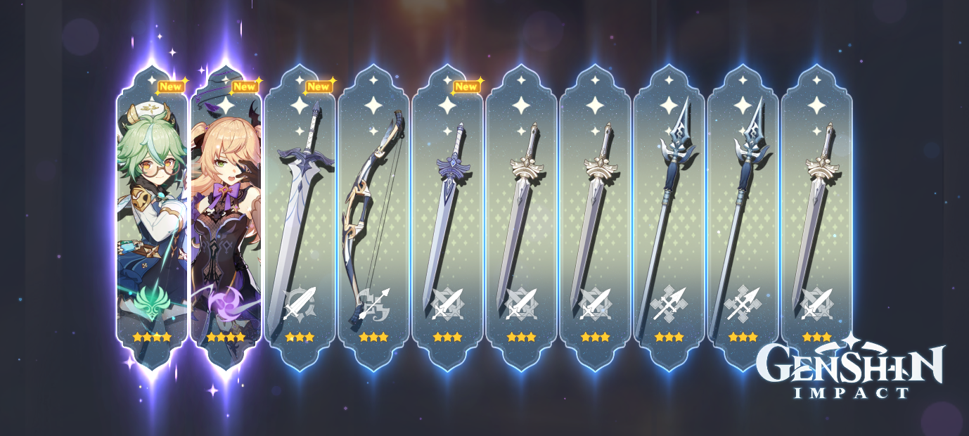 my first 10 pull Genshin Impact | HoYoLAB