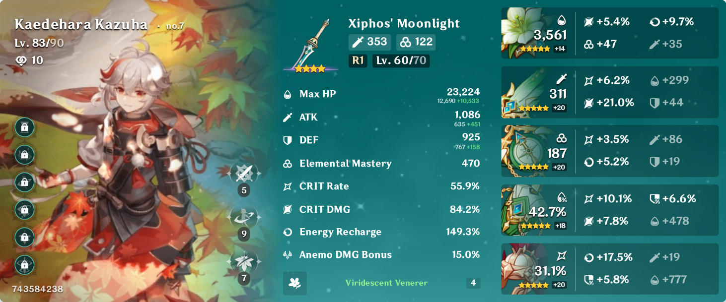 kazoo build] Genshin Impact HoYoLAB