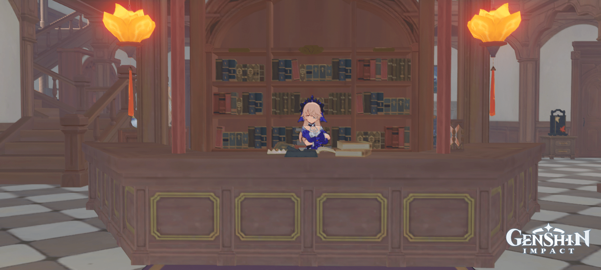 Mondstadt style Hotel (Cool Isle teapot tour) Genshin Impact HoYoLAB