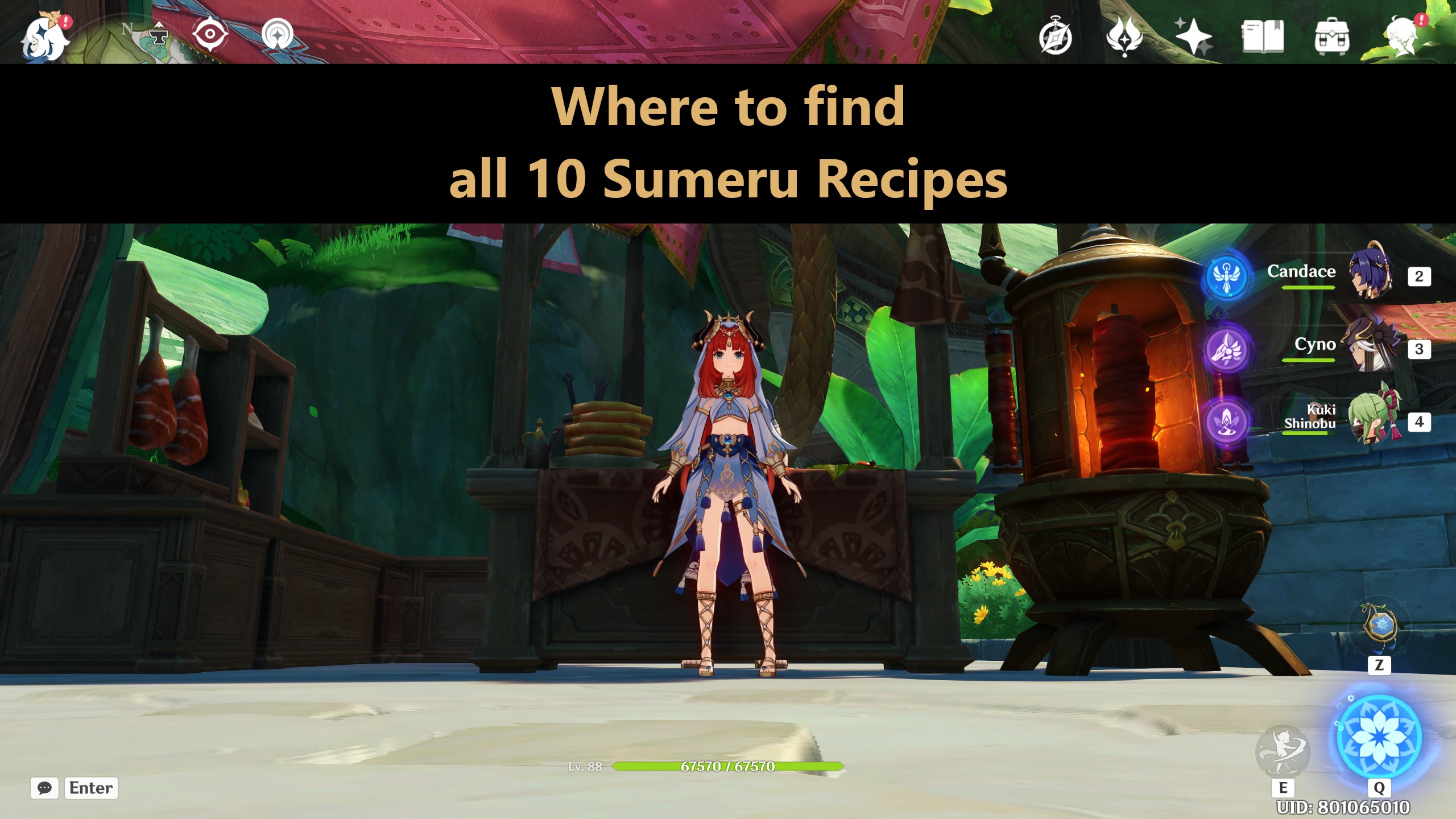 Short Guide to Anything Series - Where to find all 10 Sumeru Recipes ...
