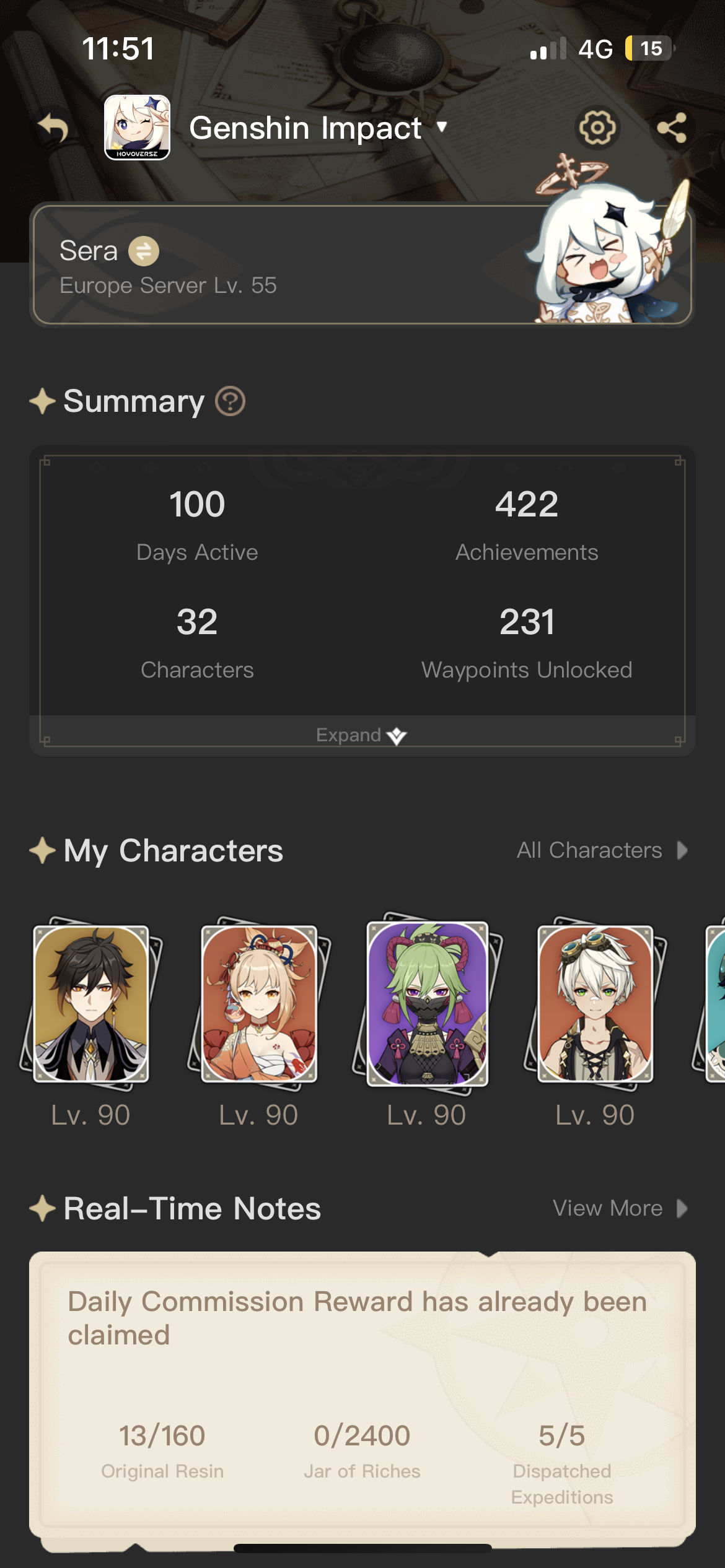 Happy 100 days playin GI anniversary to me Genshin Impact | HoYoLAB