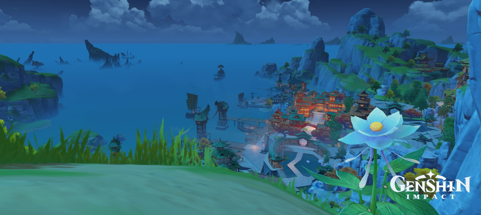 How many people know the story about this open Glaze Lily overlooking