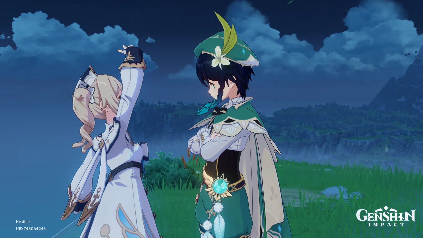Barbara x Venti Genshin Impact HoYoLAB