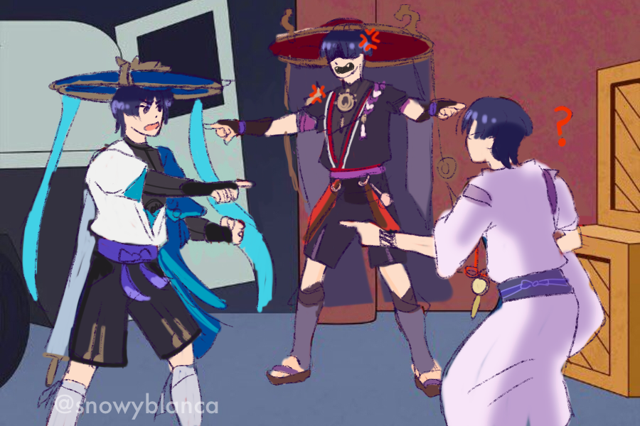 The triology of scaramouche Genshin Impact | HoYoLAB