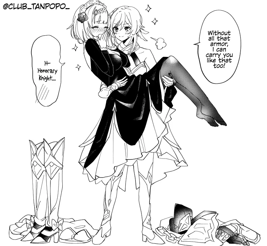 Noelle x Lumine (Noemine) Genshin Impact | HoYoLAB