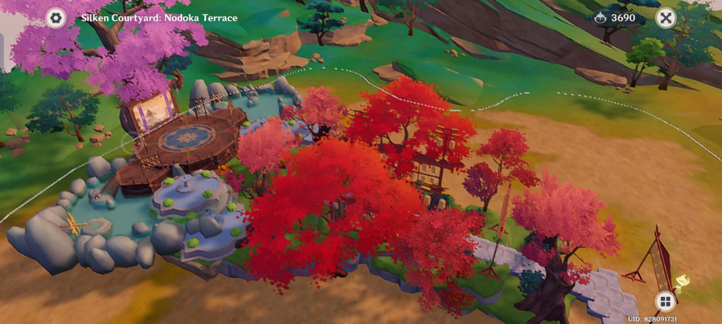 Serenitea Pot, Yunjin's stage Genshin Impact HoYoLAB