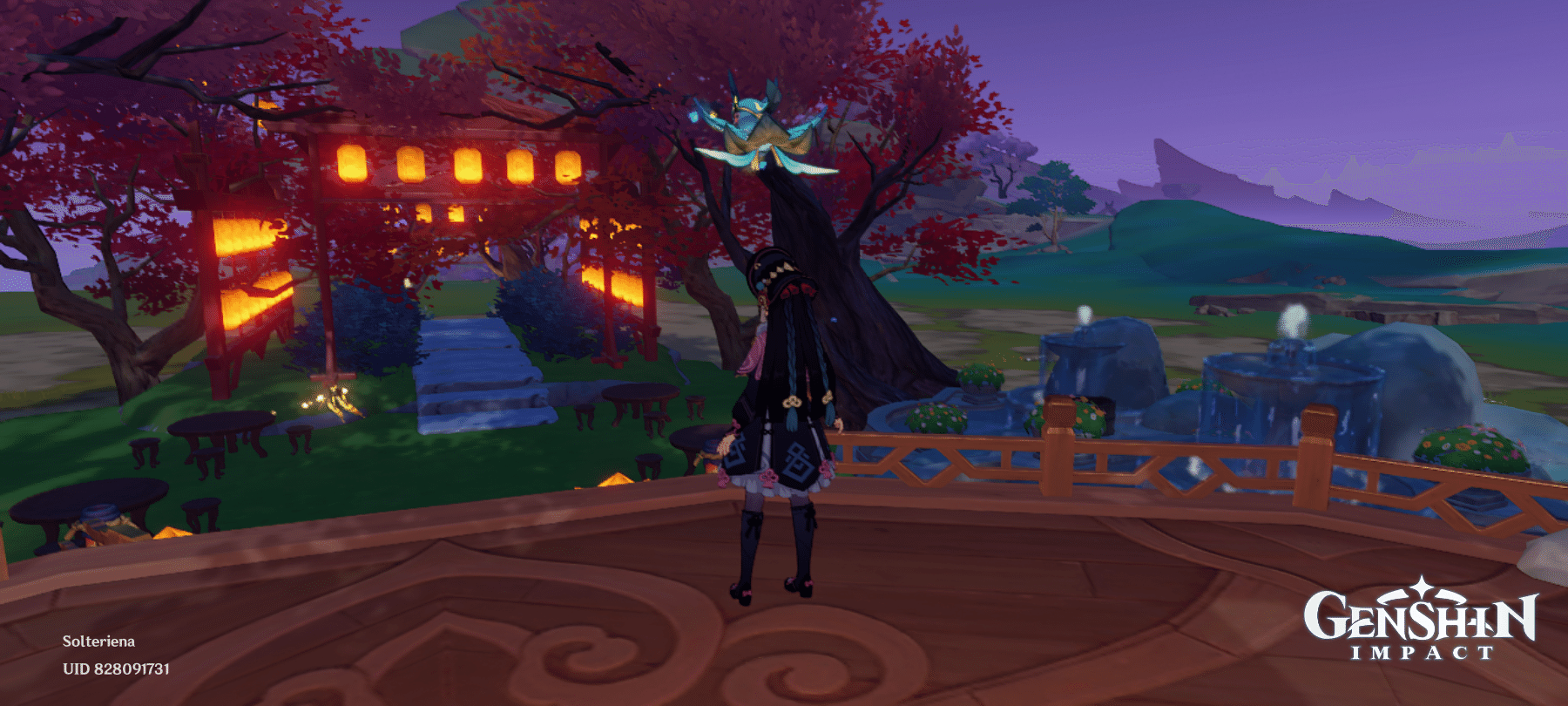 Serenitea Pot, Yunjin's stage Genshin Impact HoYoLAB