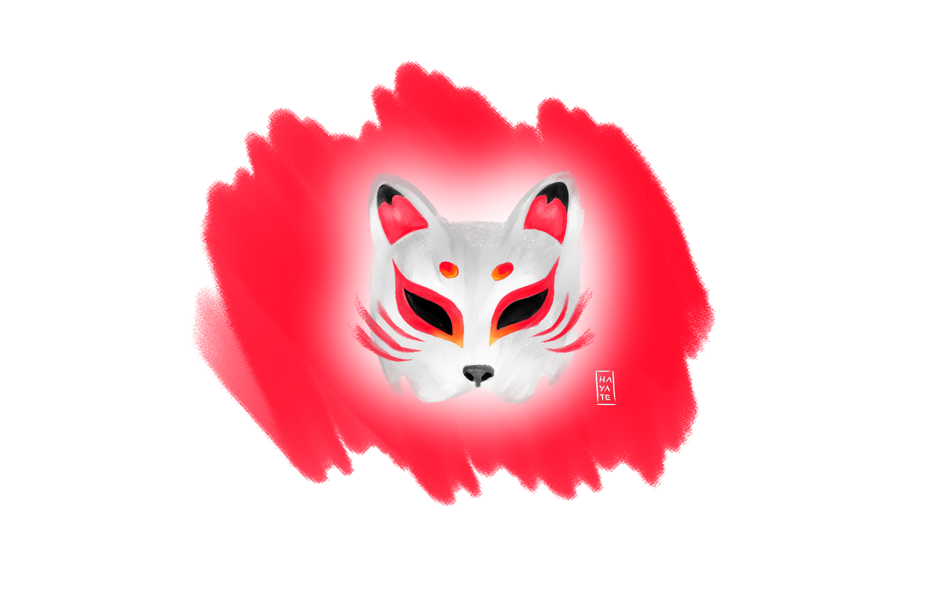 Kitsune mask🦊 Genshin Impact HoYoLAB