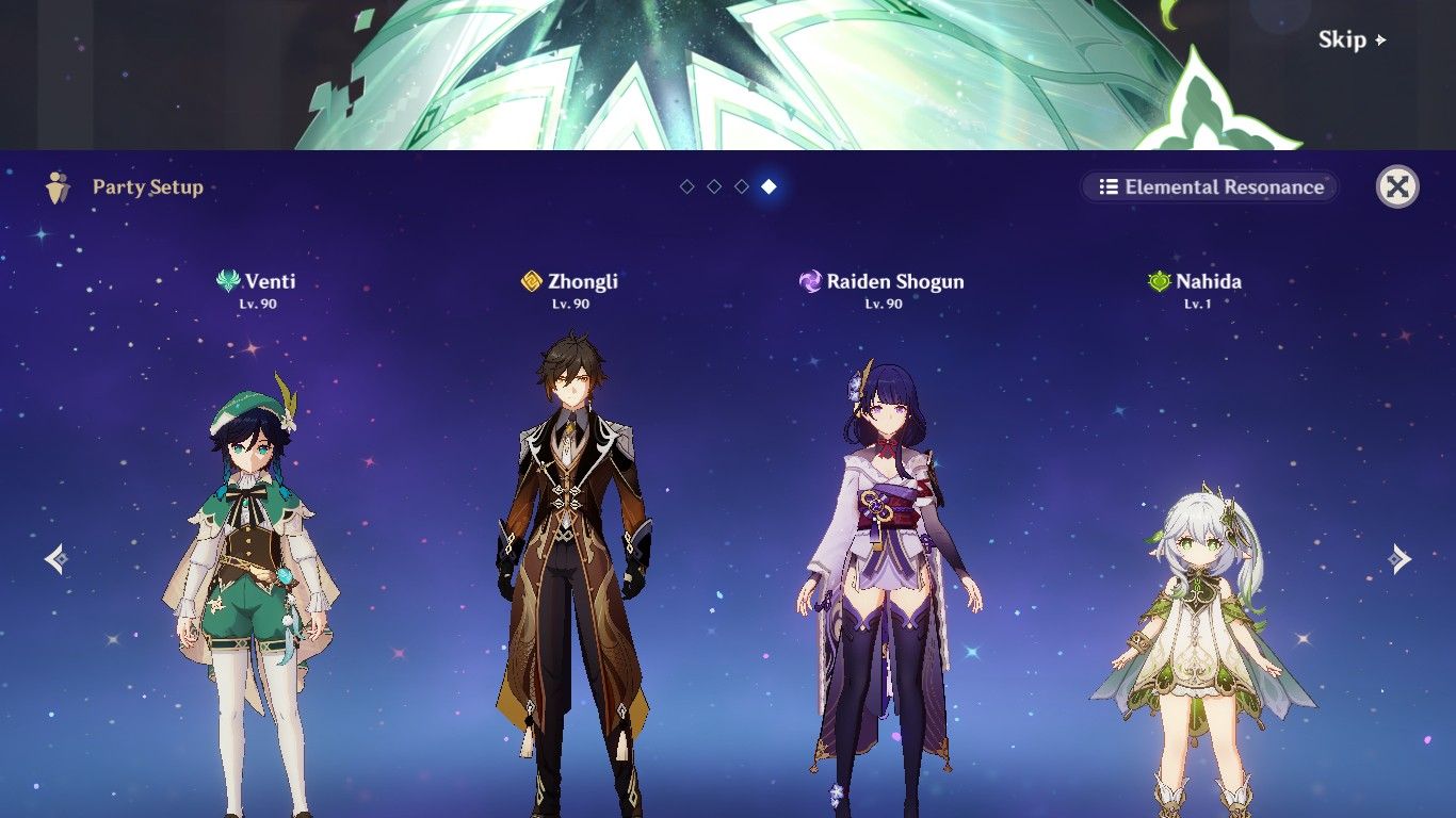 4/7 Now there's Four! 💚🧡💜💛 Genshin Impact | HoYoLAB