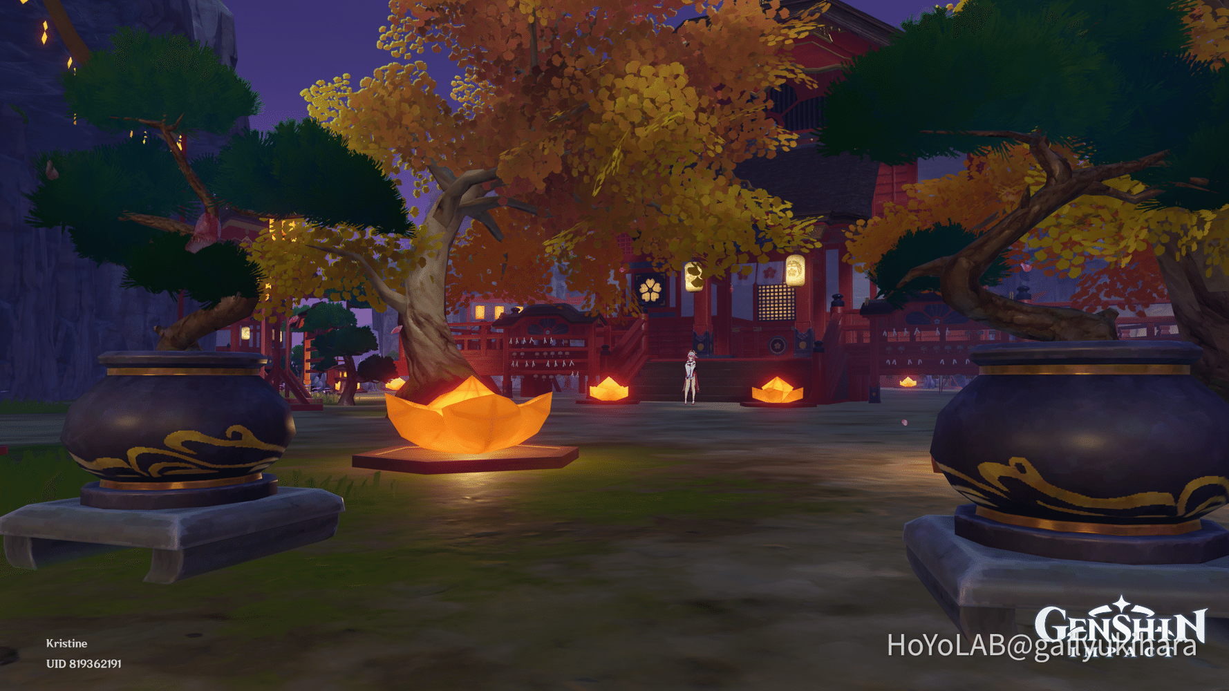 Yae miko shrine teapot Genshin Impact HoYoLAB