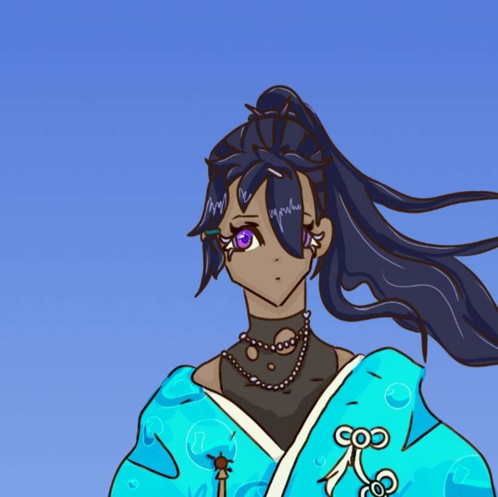 I drew myself as a genshin character Genshin Impact | HoYoLAB