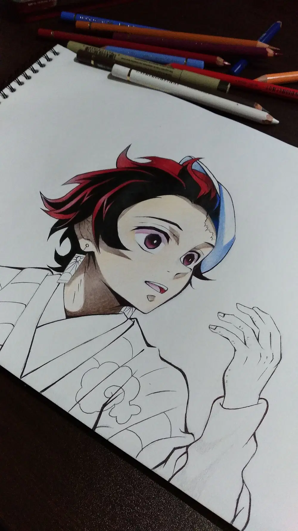 anime drawings from demon slayer