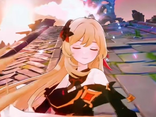 Lumine with long hair😻 Genshin Impact | HoYoLAB