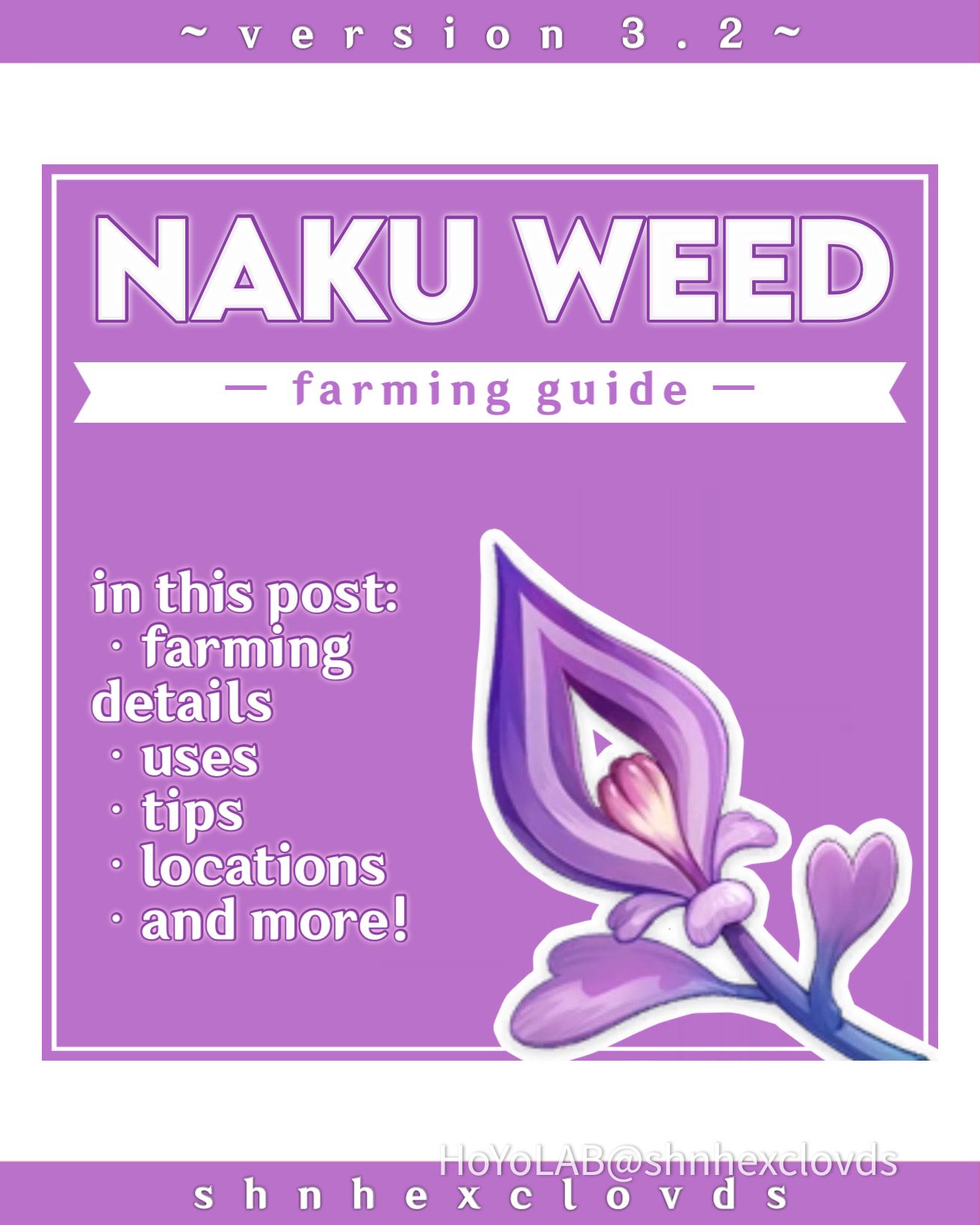 Naku We3d farming guide [3.2] Genshin Impact HoYoLAB