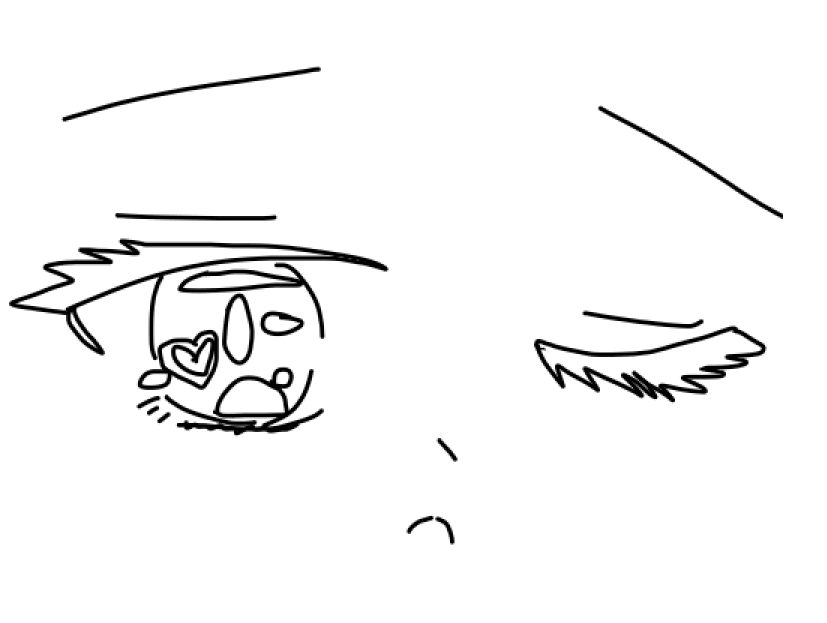 Eye practice practicing drawing eye not traced hoyolab