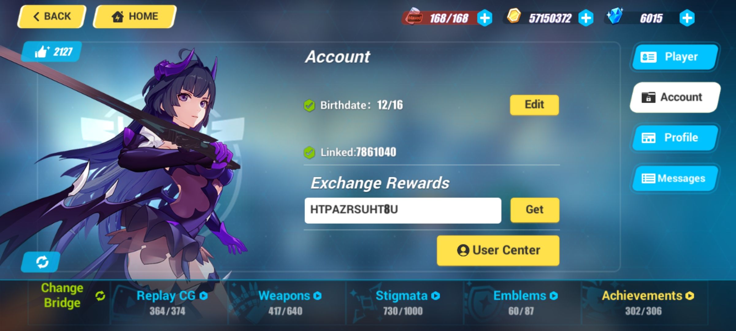 Another code honkai impact 3rd hoyolab